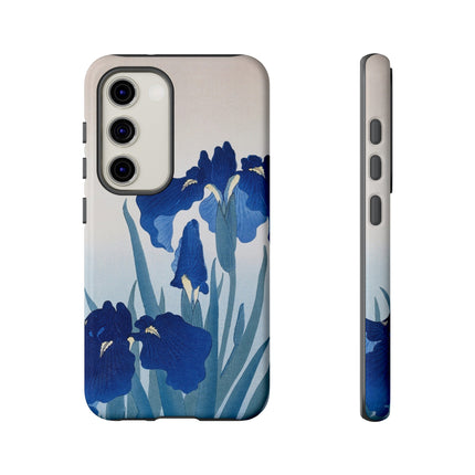 Iris Flowers by Ohara Koson Phone Cases