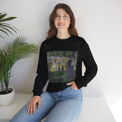 A Sunday on La Grande Jatte by Georges Seurat Heavy Blend™ Crewneck Sweatshirt