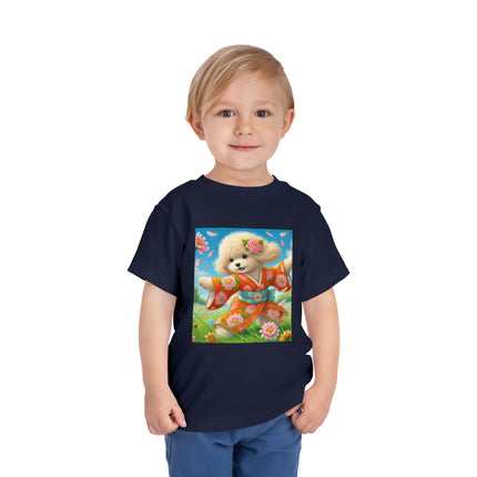 Chrysanthemum Meadow Play Toddler Short Sleeve Tee