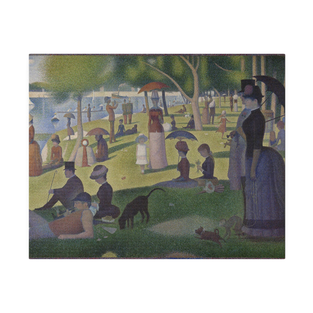 A Sunday on La Grande Jatte by Georges Seurat Matte Canvas, Stretched, 0.75"