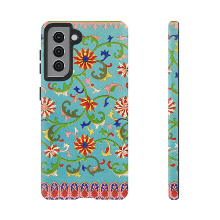 Colorful Floral Pattern by Owen Jones Phone Cases