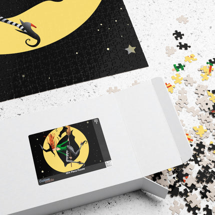 A Witch’s Moonlit Flight Puzzle (110, 252, 520, 1014-piece)