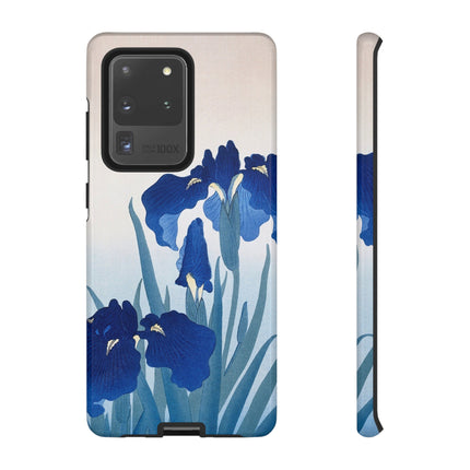 Iris Flowers by Ohara Koson Phone Cases