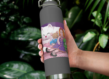 Joy of Friendship Copper Vacuum Insulated Bottle, 22oz