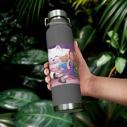 Joy of Friendship Copper Vacuum Insulated Bottle, 22oz