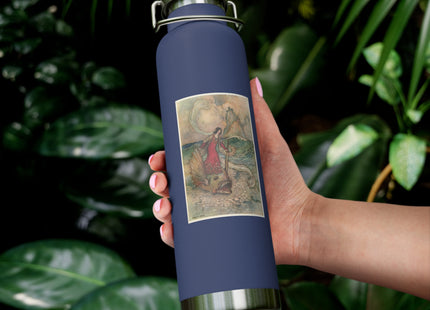 Rita Rides on the Dolphin by Warwick Goble Copper Vacuum Insulated Bottle, 22oz