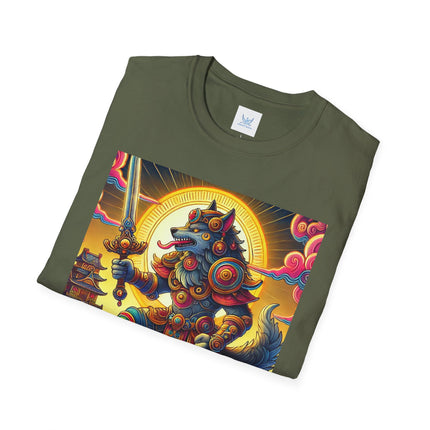 Mountain Wolf Softstyle T-Shirt