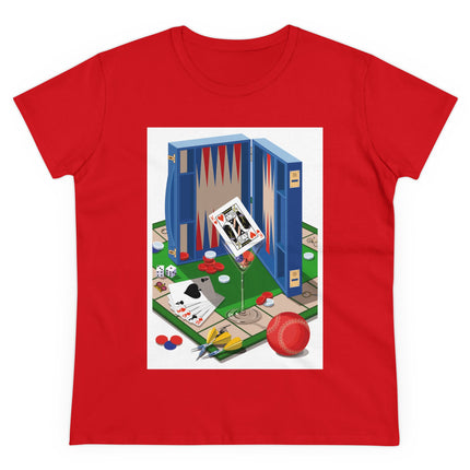 Games Unleashed Women's Midweight Cotton Tee
