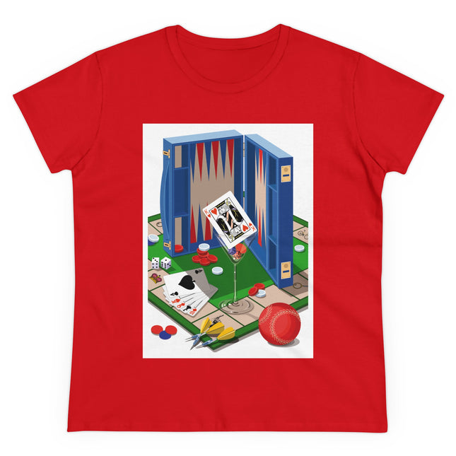 Games Unleashed Women's Midweight Cotton Tee