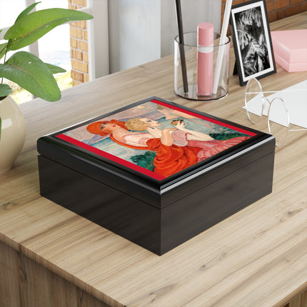 Sur la Route d'Anacapri by Gerda Wegener Jewelry Box