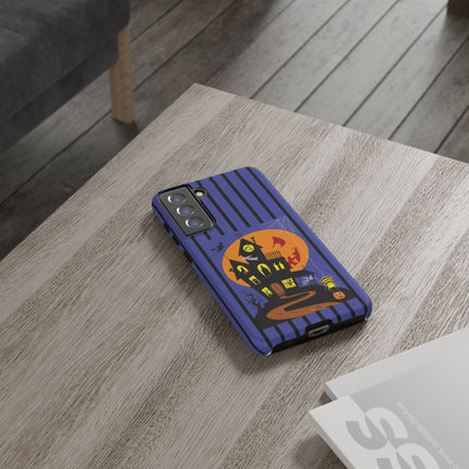 Halloween Night at the Haunted House Phone Cases