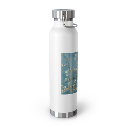 Almond Blossom by Vincent van Gogh Copper Vacuum Insulated Bottle, 22oz
