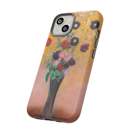 Vase of Flowers by Odilon Redon Phone Cases