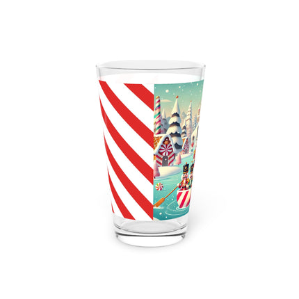 Nutcracker Candy-Striped Adventure Glass, 16oz