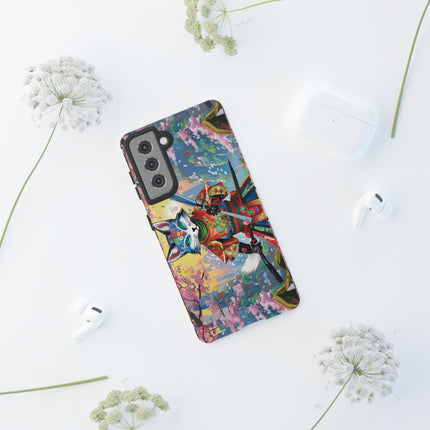 Cyberpunk Samurai Phone Cases