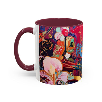 Ethereal Irises Colorful Mugs (11oz, 15oz)