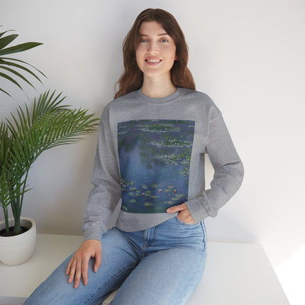 Water Lilies by Claude Monet Heavy Blend™ Crewneck Sweatshirt