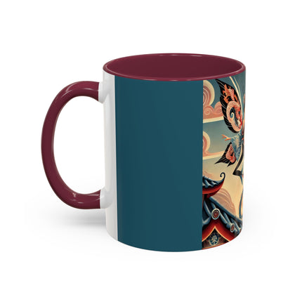 Dragon Fairy of the Temple Colorful Mugs (11oz, 15oz)