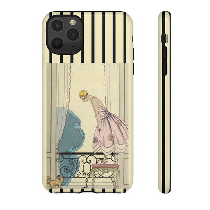 Falbalas et fanfreluches, La Souris by George Barbier Phone Cases