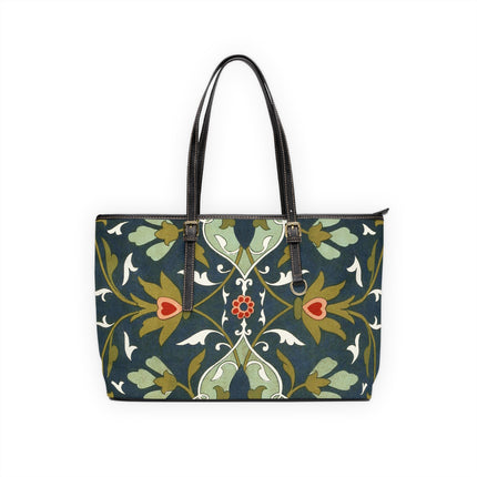 Ornamental Tiles (Pl. 10) from the Afghan Boundary Commission PU Leather Shoulder Bag