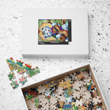 Melodies of the Snow Lion Cub Puzzle (110, 252, 520, 1014-piece)