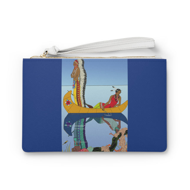 Le long du Missouri by George Barbier Clutch Bag