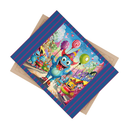 Monster Parade Madness Ceramic Tile
