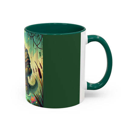 Swamp Tyrant Colorful Mugs (11oz, 15oz)