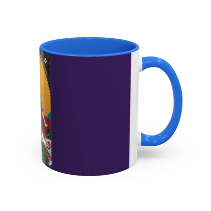 The Jewel Pavilion Colorful Mug (11oz, 15oz) – Royal Elegance, Peacock Beauty & Jewel-Toned Splendor