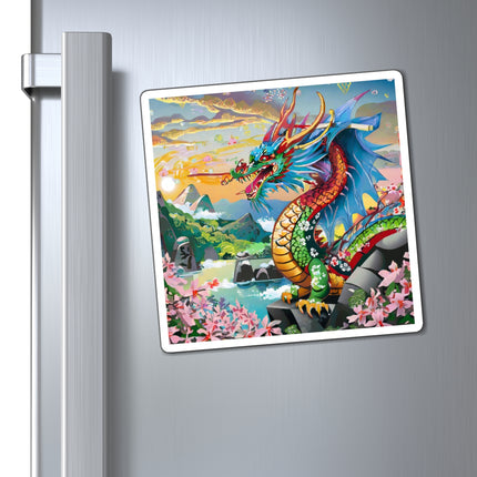 Chinese Dragon Magnet (3 Sizes)