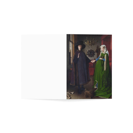 Arnolfini Portrait by Jan Van Eyck Greeting Cards (1, 10, 30, and 50pcs)