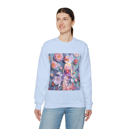 Aster Fairy Unisex Heavy Blend™ Crewneck Sweatshirt