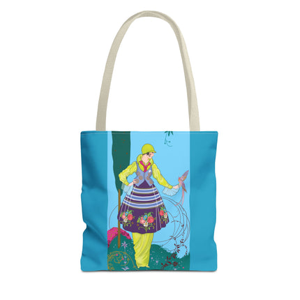 Exquisite Elegance by Umberto Brunelleschi Tote Bag (AOP)
