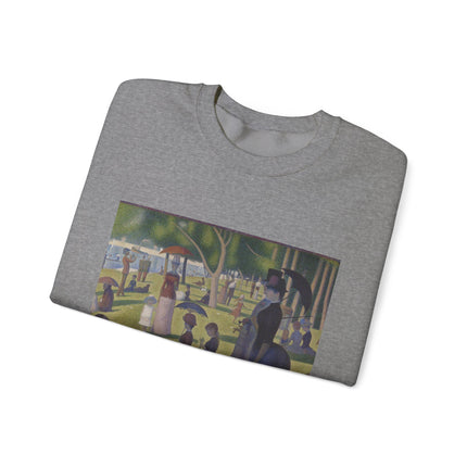 A Sunday on La Grande Jatte by Georges Seurat Heavy Blend™ Crewneck Sweatshirt