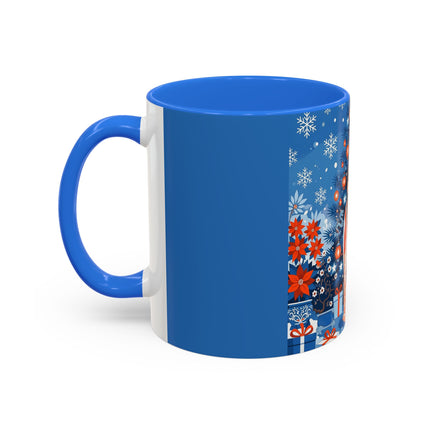 🎋❄️ The Winter Lantern Celebration Colorful Mug – Elegant Asian Christmas Fantasy