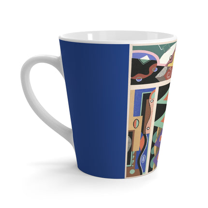 Collection decors et couleurs Pl.03 by Georges Valmiers Latte Mug