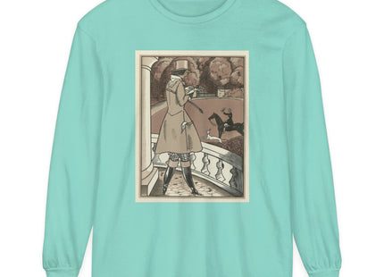Amazone by Fernand Siméon Unisex Garment-dyed Long Sleeve T-Shirt