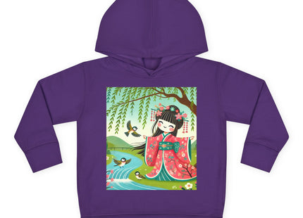 Sparrow Dance Geisha Fairy Toddler Pullover Fleece Hoodie