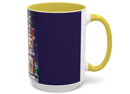 A Christmas Eve Celebration Colorful Mugs (11oz, 15oz)