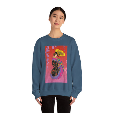 Enchanting Geisha Heavy Blend™ Crewneck Sweatshirt