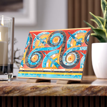Reproduction of S-Spiral Frieze by Emile Gilliéron Ceramic Tile