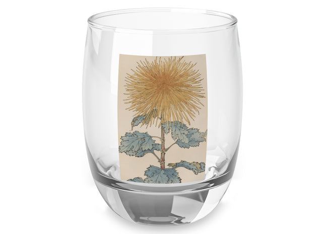 Keika hyakugiku, Pl.10 by Keika Hasegawa Whiskey Glass