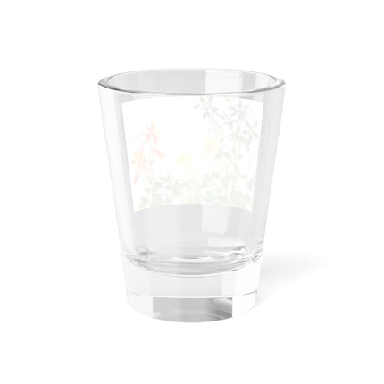 Aquilegia Flowers by Tanigami Kônan Shot Glass, 1.5oz