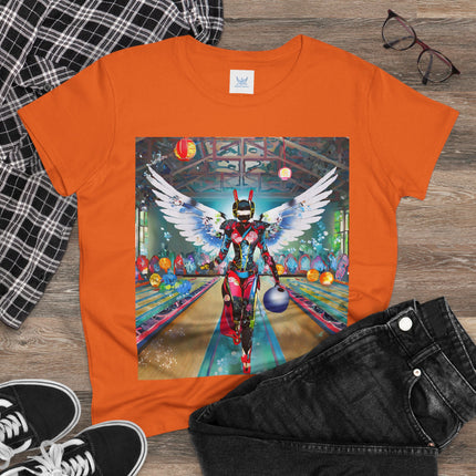 Samurai Robot Angels Cotton Tee