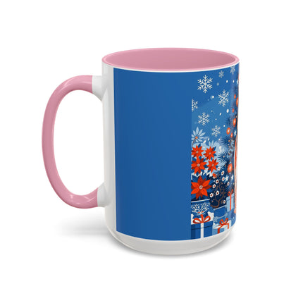 🎋❄️ The Winter Lantern Celebration Colorful Mug – Elegant Asian Christmas Fantasy