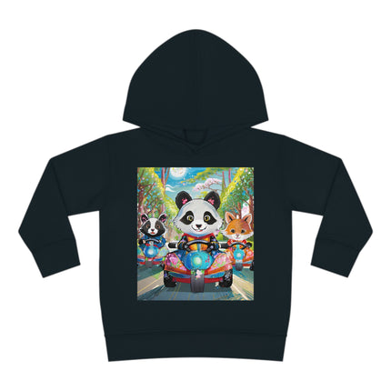 Bumper Car Bonanza Toddler Pullover Fleece Hoodie