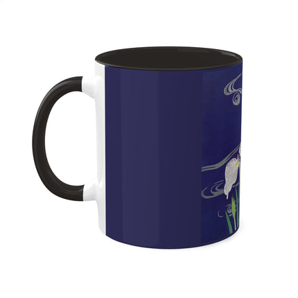 Irises by Kogyo Tsukioka Colorful Mugs, 11oz