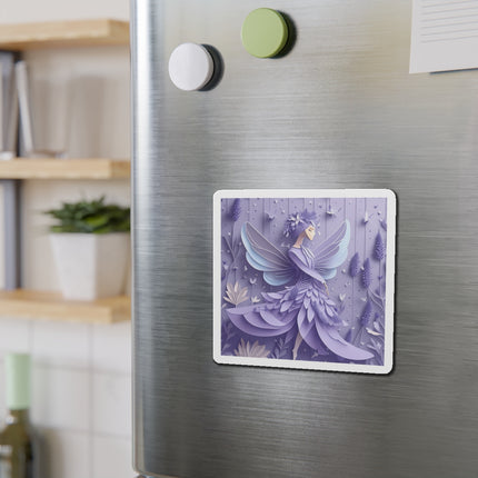 Lavender Fairy Die-Cut Magnets (4 Sizes)