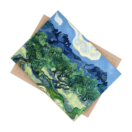 Olive Trees by Vincent Van Gogh Ceramic Tile