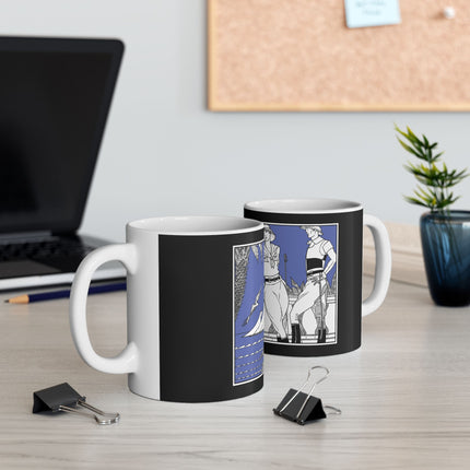 Coastal Elegance Ceramic Mug 11oz